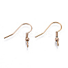304 Stainless Steel Earring Hooks STAS-S111-003RG-2