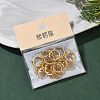 SHEGRACE Brass Leverback Earring Findings XGR0015G-72G-6