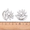 304 Stainless Steel Pendants STAS-T065-09P-3