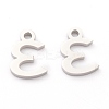 Non-Tarnish 304 Stainless Steel Charms STAS-G244-01E-1