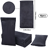 8Pcs Rectangle Velvet with Steel Glasses Case ABAG-BBC0001-15C-2