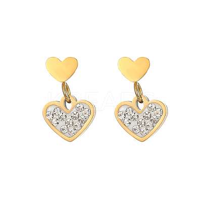Shell Heart Stud Earrings Sets AN4728-3-1