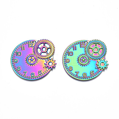 Rainbow Color Alloy Pendants PALLOY-N156-196-1