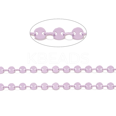 Spray Painted Brass Coffee Bean Chains CHC-M021-03I-1
