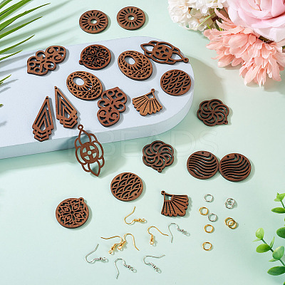DIY Earring Making Kits DIY-TA0013-42-1