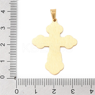 304 Stainless Steel Pendants LS-STAS-D202-01G-1