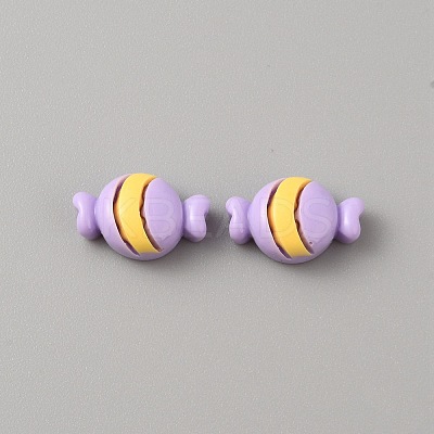 Opaque Resin Imitation Food Cabochons RESI-WH0036-11A-1