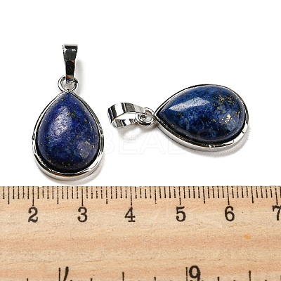 Natural Lapis Lazuli Dyed Pendants G-I358-B21-1
