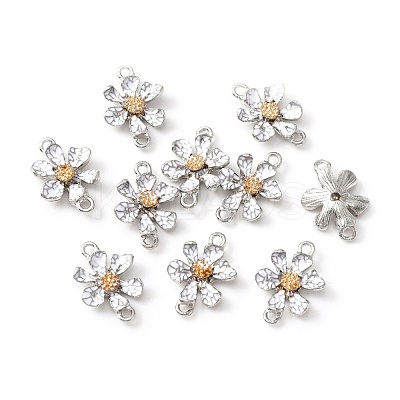 Alloy Enamel Connector Charms FIND-TAC0009-15P-02-1
