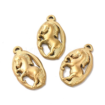 Ion Plating(IP) 304 Stainless Steel Pendants STAS-Q001-20G-1