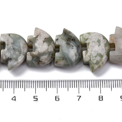 Natural Peace Jade Beads Strands G-F783-G08-01-1