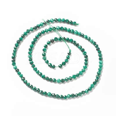 Natural Malachite Beads Strands G-G989-A06-B-1