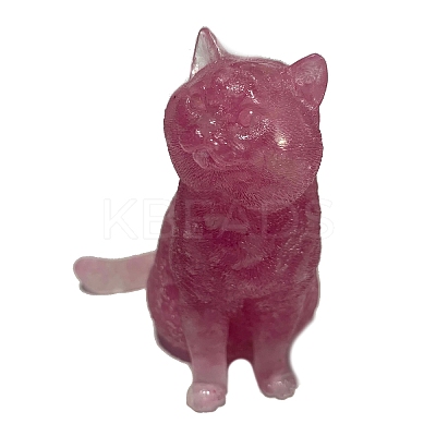 Resin Cat Display Decoration PW-WG87501-06-1