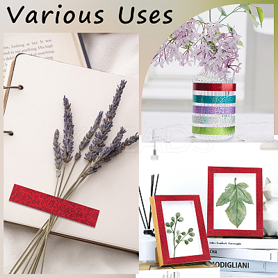 DIY Scrapbook Decorative Laser Paper Tapes DIY-WH20001-98A-1