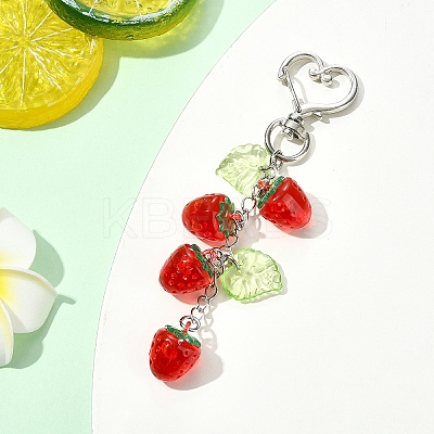 Resin Fruits Pendant Decoration KEYC-YW00168-03-1