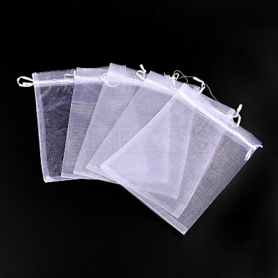Rectangle Jewelry Packing Drawable Pouches X-OP-S004-17x23cm-1-1