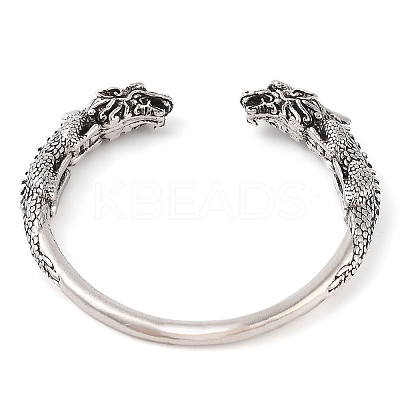 Tibetan Style Alloy Cuff Bangles LS-BJEW-P337-03AS-1