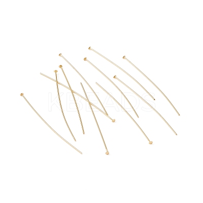 Brass Flat Head Pins KK-WH0058-03D-G01-1