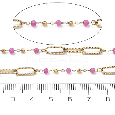 304 Stainless Steel Paperclip Chains CHS-P021-02G-03-1