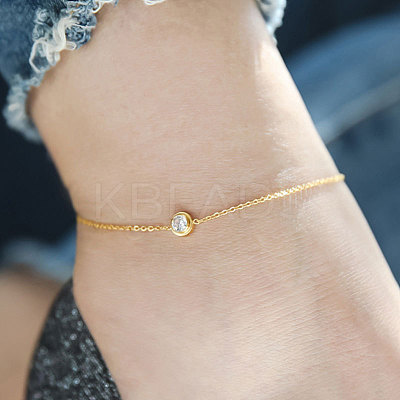 Stainless Steel Alloy Charm Anklets WG33B59-12-1