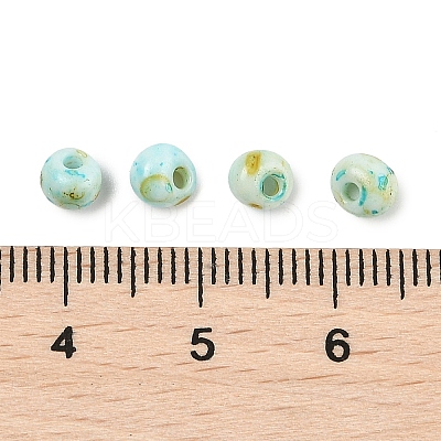 Picasso Glass Seed Beads SEED-Q038-03I-1