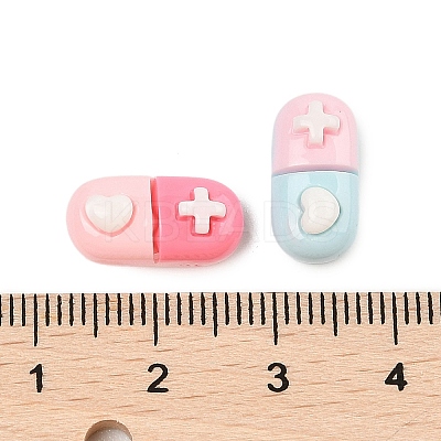 Opaque Resin Cabochons X-CRES-M037-08C-1