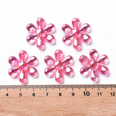 Transparent Acrylic Beads TACR-S154-35C-705-1