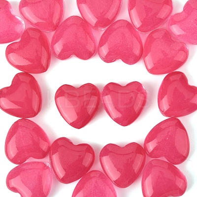20Pcs Transparent Spray Painted Glass Beads GLAA-YW0004-79E-1