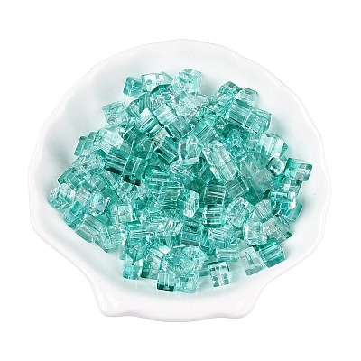 Baking Paint Transparent Glass Beads X1-DGLA-N005-01A-04-1