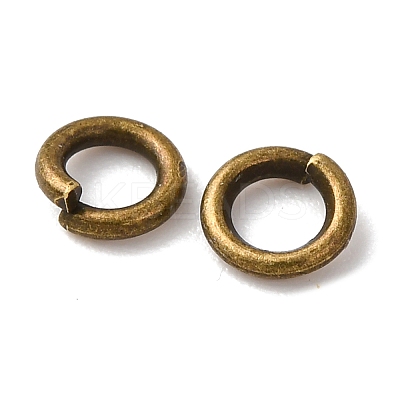 Antique Bronze Jewelry Accessory Open Jump Rings X-JRC5MM-AB-1