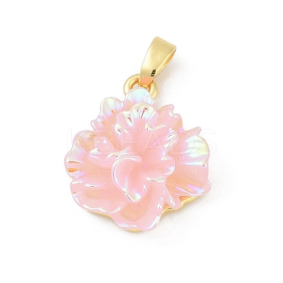 UV Plating Brass Pendants KK-R213-15G-03-1