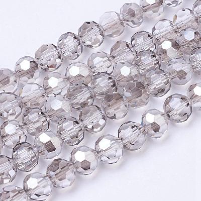 Glass Beads Strands EGLA-J042-8mm-15-1