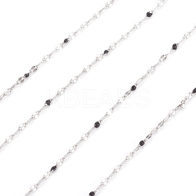 Handmade 304 Stainless Steel Dapped Chains CHS-D026-16G-P-1