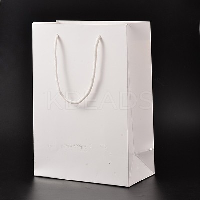 Rectangle Cardboard Paper Bags LS-AJEW-L050A-01-1