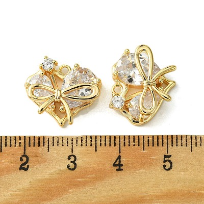 Brass Pendants KK-D092-03G-1
