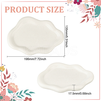 Porcelain Jewelry Plate DJEW-WH0058-01B-1