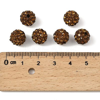 Pave Disco Ball Beads LS-RB-H258-10MM-220-1