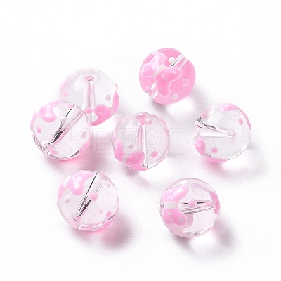 Transparent Glass Beads LAMP-B021-03A-06-1
