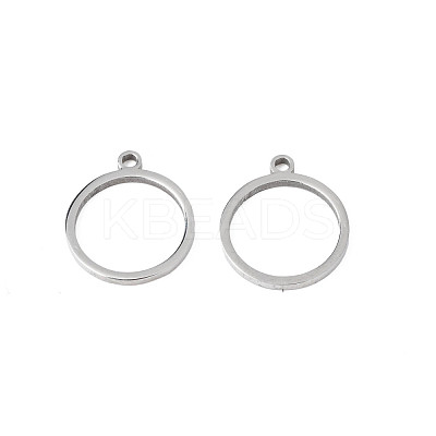 Non-Tarnish 304 Stainless Steel Charms STAS-N095-107-1