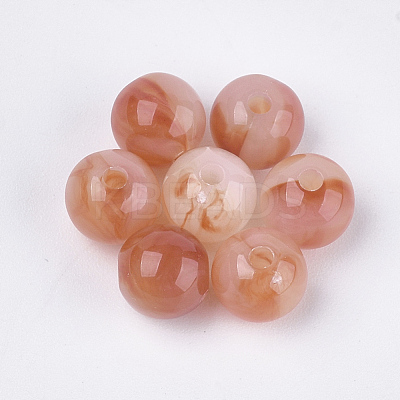 Acrylic Beads OACR-S029-060B-03-1