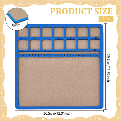 Felt Bead Design Board ODIS-WH0030-171B-1