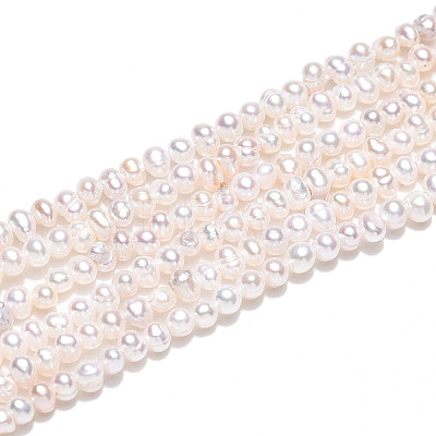 Natural Cultured Freshwater Pearl Beads Strands PEAR-N013-02I-1