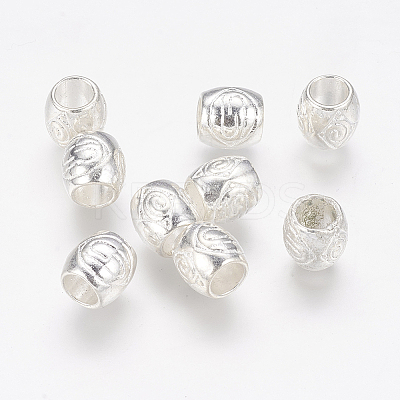 Tibetan Style Alloy European Beads K093P022-1
