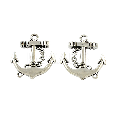 Tibetan Style Zinc Alloy Pendants TIBEP-R334-239AS-RS-1
