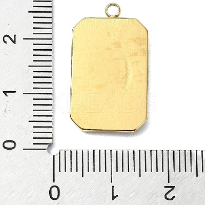 Ion Plating(IP) 304 Stainless Steel Pendants STAS-B058-02G-04-1