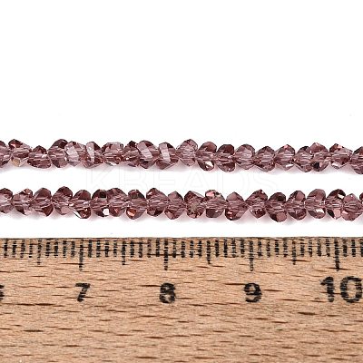 Transparent Glass Beads Strands GLAA-N018-3mm-26-1