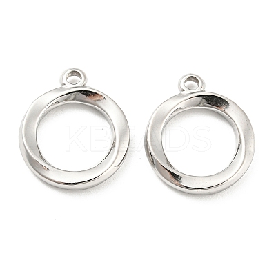 Non-Tarnish 304 Stainless Steel Pendants STAS-I202-20P-1