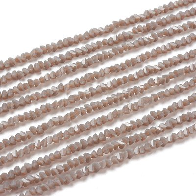 Glass Beads Strands GLAA-L031-01-C10-1