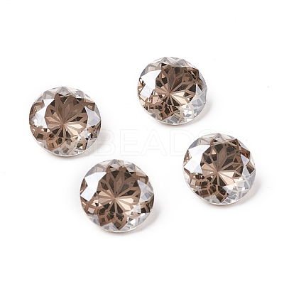 K9 Glass Rhinestone Pointed Back Cabochons RGLA-P030-06A-001SA-1