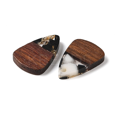Resin & Wood Pendants WOOD-S061-02M-1